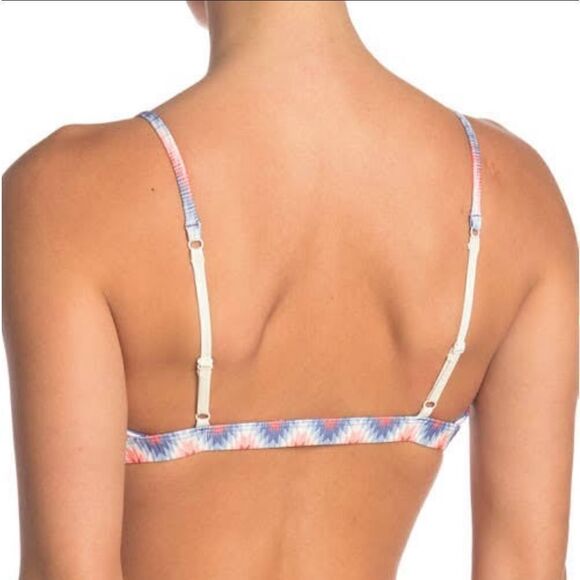 NWT Hurley Playa Surf Top Size Large Orange/Blue - Picture 3 of 10